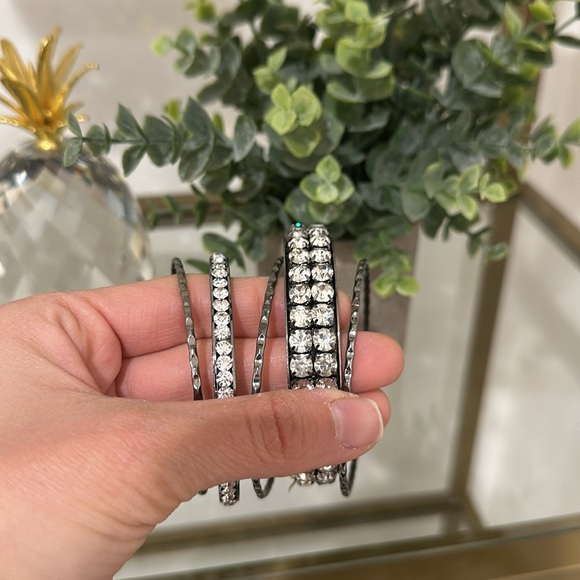 Cache Rhinestone Bangles - Picture 5 of 8